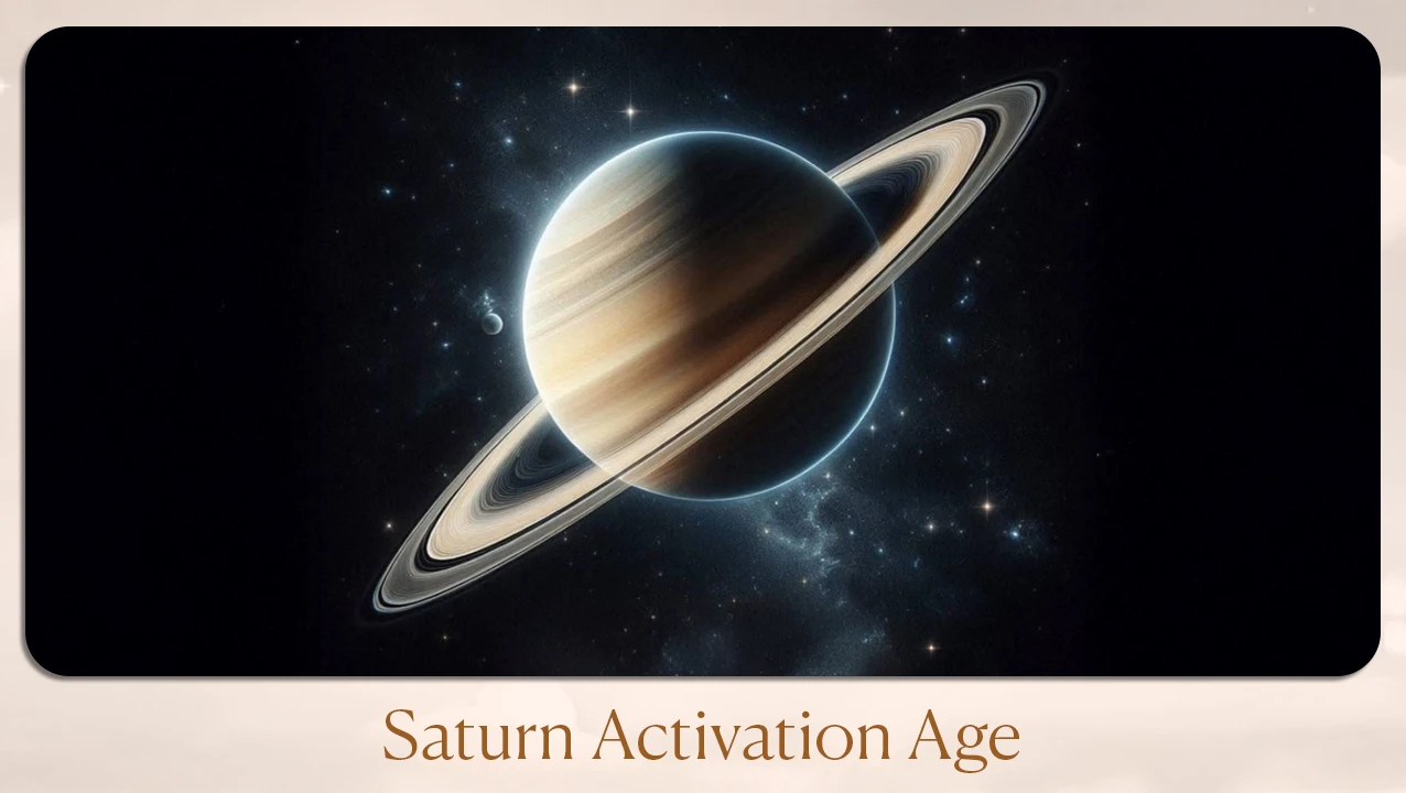 Saturn activation age